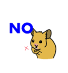 桃の妖精と動物たちのテキトー日本語（個別スタンプ：26）
