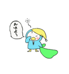 ペンギンになりたいアヒルのぴーすけ。（個別スタンプ：16）
