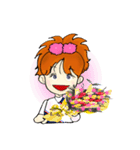 エミリーはチアリーダー（個別スタンプ：21）