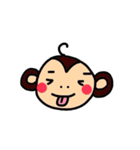 さる男くんとブタ子ちゃん（個別スタンプ：19）