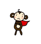 さる男くんとブタ子ちゃん（個別スタンプ：20）
