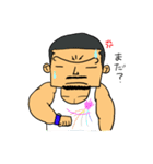 キュートなおっさん。（個別スタンプ：34）