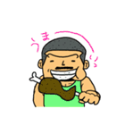 キュートなおっさん。（個別スタンプ：40）