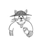 野良仕事猫さん（個別スタンプ：14）