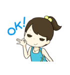 テニス部のふたり（個別スタンプ：2）