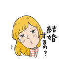 女のホンネ、解禁。（個別スタンプ：34）