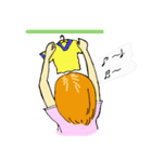 ママのつぶやき（個別スタンプ：25）