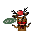 x'mas elk（個別スタンプ：7）