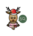 x'mas elk（個別スタンプ：11）