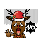x'mas elk（個別スタンプ：17）