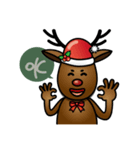 x'mas elk（個別スタンプ：18）