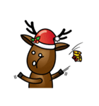 x'mas elk（個別スタンプ：19）