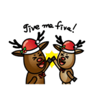 x'mas elk（個別スタンプ：22）