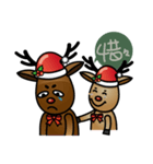 x'mas elk（個別スタンプ：23）