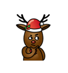 x'mas elk（個別スタンプ：25）