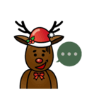 x'mas elk（個別スタンプ：28）