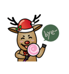 x'mas elk（個別スタンプ：34）