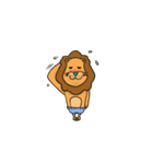 カッパブタ と パンツライオン（個別スタンプ：34）