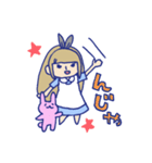 らくがきアリスさん。（個別スタンプ：8）