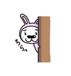 うさ耳犬の"くま"！（個別スタンプ：25）