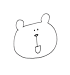 ねこくまうさぎ（個別スタンプ：8）