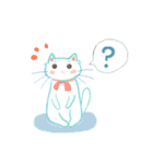 うちの白猫ゆきちゃん（個別スタンプ：1）