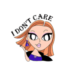 GLAM GIRL（個別スタンプ：13）
