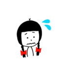 おさげの女の子（個別スタンプ：10）
