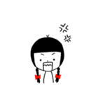 おさげの女の子（個別スタンプ：19）