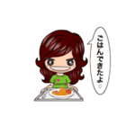 気ままな3姉妹（個別スタンプ：17）