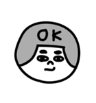 おかっぱコロコロ....イシコロイシコ（個別スタンプ：1）