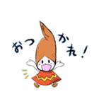 手羽娘（個別スタンプ：32）
