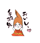 手羽娘（個別スタンプ：37）