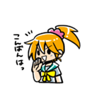 ハイテンション女子高生（個別スタンプ：3）