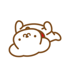白い子犬のスタンプ（個別スタンプ：36）