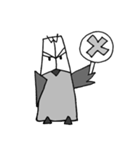 ふくろうの森3 ～ BLACK＆WHITE ~（個別スタンプ：10）