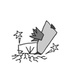 ふくろうの森3 ～ BLACK＆WHITE ~（個別スタンプ：13）
