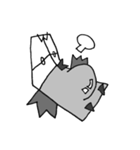 ふくろうの森3 ～ BLACK＆WHITE ~（個別スタンプ：19）