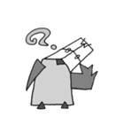 ふくろうの森3 ～ BLACK＆WHITE ~（個別スタンプ：39）