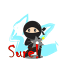 黒忍者（個別スタンプ：6）