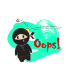黒忍者（個別スタンプ：7）