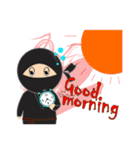 黒忍者（個別スタンプ：8）