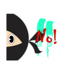 黒忍者（個別スタンプ：11）