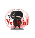 黒忍者（個別スタンプ：20）
