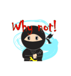 黒忍者（個別スタンプ：34）