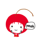 Peach Bear ＆ Cherry Sister（個別スタンプ：23）