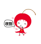 Peach Bear ＆ Cherry Sister（個別スタンプ：32）