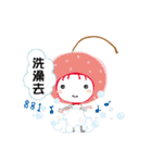Peach Bear ＆ Cherry Sister（個別スタンプ：35）