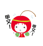 Peach Bear ＆ Cherry Sister（個別スタンプ：38）