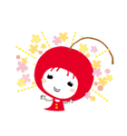 Peach Bear ＆ Cherry Sister（個別スタンプ：40）